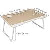 CHARMDI-Laptop-Bed-Table-Portable-Laptop-Bed-Tray-Table-Lap-DeskCouch-TableBed-DeskLaptop-Desk-Table-with-Handle-Desktop-Card-Slot-Cup-Slot-Side-Drawer-for-BedSofa-Gold CHARMDI Folding Laptop Bed Tables,Portable Laptop Stand for Bed,Laptop Table with Drawers,Foldable Legs and Reading…