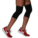 Compression Knee Sleeves (Pair) - Relieve Knee Pain, Runners Knee, Patella Support - Perfect for Running, Basketball, Soccer, Working Out, Everyday Wear - Reduce Inflammation and Improve Circulation - Knee Support, Knee Brace - PureCompression