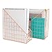 Rose Gold Office Desk Accessories Decorative File Box - Set of 2 - Rose Gold File Organizer - Magazine File Holder - Rose Gold Desk Organizer
