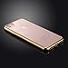 Iphone 7 Case,TongJI Transparent Clear Enhanced Grip [Slim Cushion] for Apple iPhone 7 (4.7)(2016)Gold