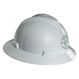 Klein Tools 60031 V-Gard Hard Hat with Klein Lineman Logo, White