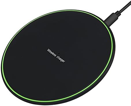 Wireless Charger, Wireless Charger Compatible with iPhone x/8/8 Plus, 5w Wireless Charger Pad Compatible with Samsung s8/s9/s9 Plus/Note 8/7/s7/s7 Edge and All Qi-Enable Devices