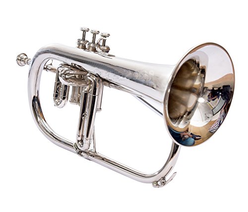 NEW YEAR NASIR ALI Flugel Horn 3 Valve, Bb (BRASS) - Thumbnail 4