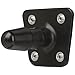 Doc Johnson Vac-U-Lock Accessories - Black Plug With Snaps - Secures Dildo to Vac-U-Lock Harness