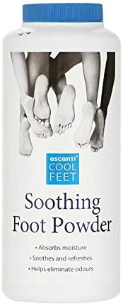 Escenti Cool Feet Soothing Foot Powder 170g - Fresh Odour Control Moisture