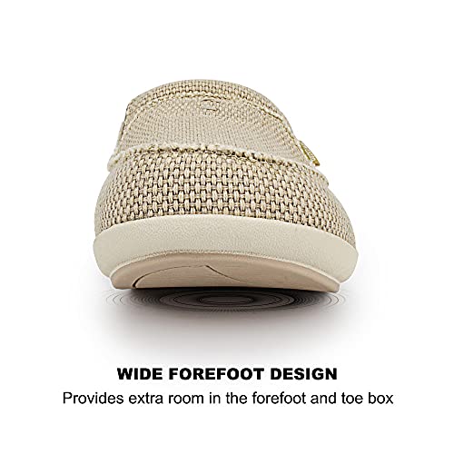 Plantar Fasciitis Slippers for Men with Arch Support, Canvas Orthotic