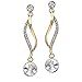 NEOGLORY Jewelry White Austria Crystal Drop Earrings Party Fashion 2