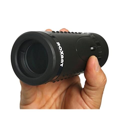 Authentic ROXANT Grip Scope High Definition WIDE VIEW Monocular - With Retractable Eyepiece and Fully Multi Coated Optical Glass Lens + BAK4 Prism. Comes With Cleaning Cloth, Case & Neck strap. Electronics, Camera & Photo, Binoculars & Scopes, Monoculars