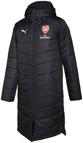 puma arsenal long bench jacket