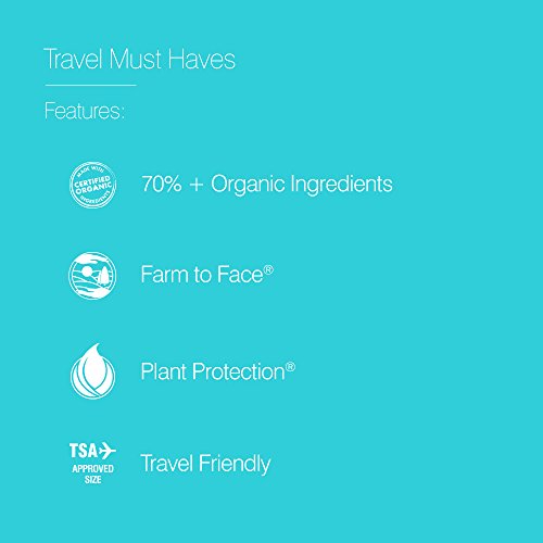COOLA Organic Suncare, 4 Piece Organic Suncare Travel Set, TSA Approved Sizes