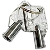Keys For uPunch CR1000, Acroprint M150MC4, Allied Time AT-3000R (2 Pack) | OEM replacement, set of 2 keys. Also fits Acroprint ATR120r and M150MC4. Replaces Acroprint 45-0180-000 and uPunch CRX90020.