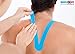 Blue Kinisiology Tape Pre-Cut Roll | Physiotherapy Chiropractic Orthopedic | Kinesio Tex Gold kinesiotapes Theraband | Diaphragmatic hypotonia abdomin