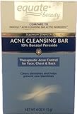 Acne Cleansing Bar, 4oz, By Equate Beauty, Compare to Panoxyl Acne Cleansing Bar