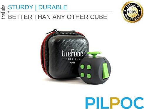Selectvacationproperties Com Toys Hobbies Fidget Blocks Stress Relief Toy Pilpoc Thefube Fidget Cube Premium Quality Fidget Cube Ball With Exclusive Protective Case Camouflage Green