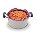 Charles Viancin Cabbage Colander & Steamer - Purple Small