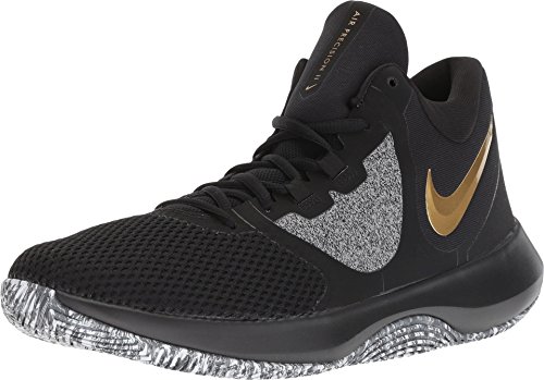 nike air precision 2 black gold