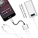 Earphone/Headphone 3.5mm Jack Adaptor Charger Cable Splitter for iPhone, 2 in 1 Headset AUX Audio Dongle Music Splitter Cable Accessories Compatible with iPhone Xs/XR/X/8&Plus/7&Plus/iPad/iPod/iOS 12thumb 4