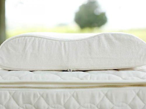 Amazon Com Savvy Rest Organic Contour Latex Pillow Home Kitchen