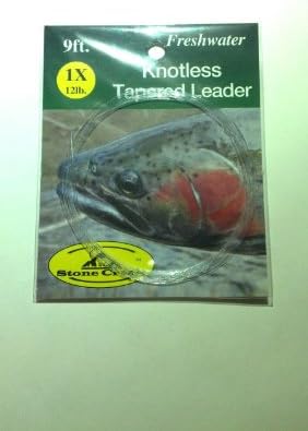Stone Creek Knotless Tapered Leader 9ft - Fly Fishing