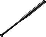 Unibos Aggloz Baseball Bat Steel 72cm Black Outdoor Heavy Duty view 1