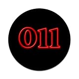 Eleven 011 2 Sticker Set for Pop Grip Stent for Phones and Tablets (Stickers Only)