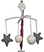 Bacati Baseball Musical Mobile, Red/Grey