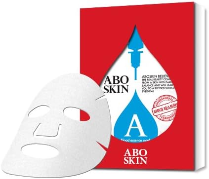 [ABOSKIN] Water Retention Sheet Mask – Glow Your Skin Instantly, Healthier Younger Looking Skin, Rejuvenate Your Skin, 25ml Pack of 10pcs