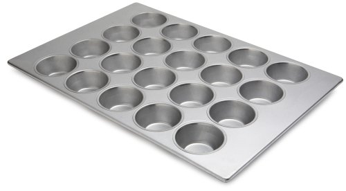 Focus Foodservice Commercial Bakeware Pecan Roll Pan, 20 Cup