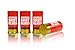 Mustard Plastic Shot Glass Shooter - Red 12 Gauge Cartridge