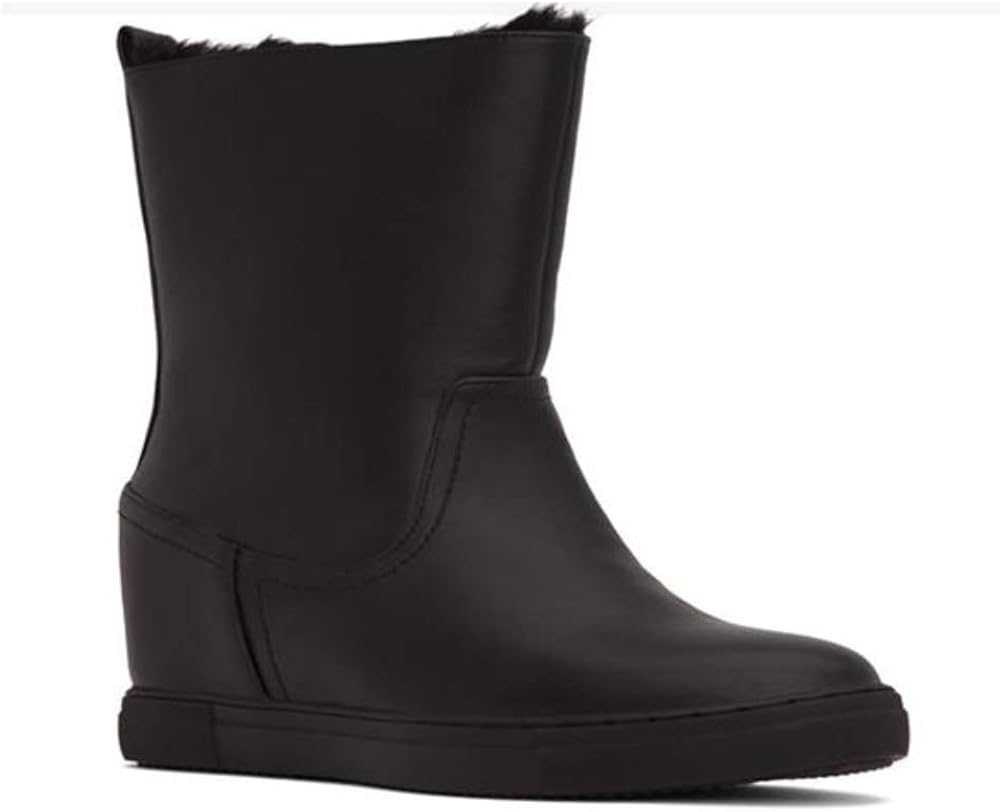 vegan faux fur boots