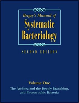 Amazon | Bergey's Manual of Systematic Bacteriology: Volume One : The