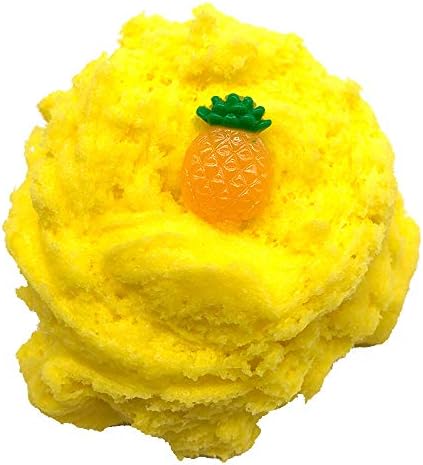 Buyeverything Fruit Crystal Slime Rainbow Fluffy Slime Cute Super Soft Jumbo Fluffy Floam Slime Putty Stress Relief Toy Cream Scented Sludge Clay Snow Mud Toys Gifts for Kids Adults Party Favors