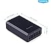 Lumsing 40W 5-Port USB Intelligent Fast Charging Hub for Andorid and iOS Devices - Black