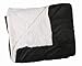 EPYA Reversible Luxury Soft Faux Fur Lambswool Cashmere Blankets Throw Black