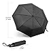 Travel Umbrella,Oak Leaf Automatic Compact Umbrella Foldable Rain Golf Umbrella for Easy Carrying