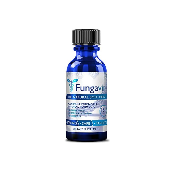 Fungavir - Anti-fungal Nail Treatment, Effective Against Nail Fungus - Toenails & Fingernails Anti-fungal Nail Solution…