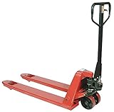 Pallet Truck, Narrow, 5500 lb Cap, Steel