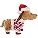Simply Genius Animated Christmas Plush Dog, Robot Dog, Toy Dogs That Walk and Bark, Talking Toys, Animated Christmas Toys, Animated Christmas Decorations