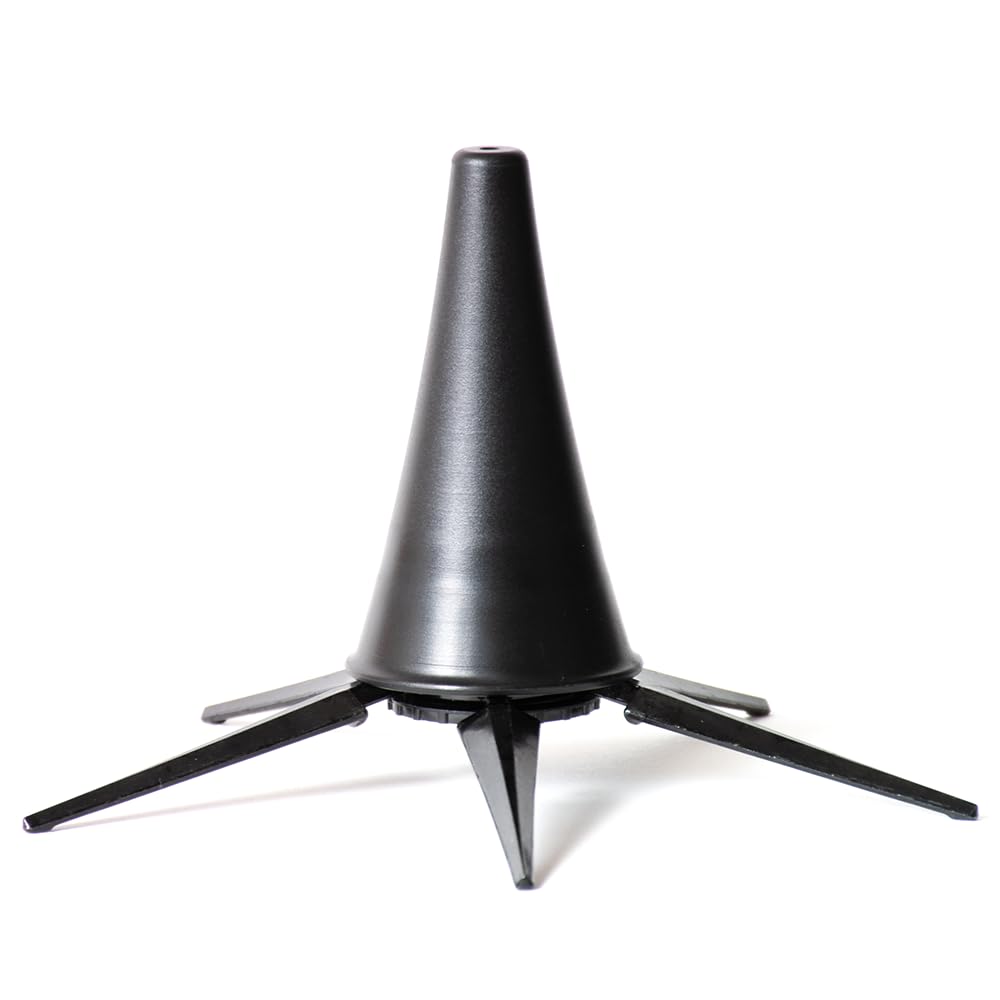 lifactlab. クラリネット スタンド 折りたたみ 収納 持ち運び可能 5本脚 ［金属脚版］ ブラック商品画像