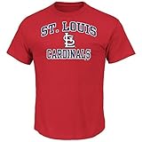 Majestic MLB 'Heart and Soul' Mens T-shirt