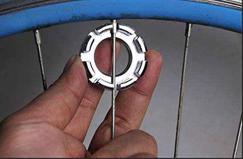 LETUSPORT Silver Road Mountain Bicycle Bike Spoke Wrench (2 Pack) - Thumbnail 2