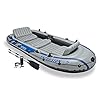Intex-Excursion-5-Inflatable-Rafting-and-Fishing-Boat-with-Oars-Motor-Mount