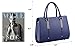 Womens Pure Color Pu Leather Boutique Tote Bags Top Handle Handbag