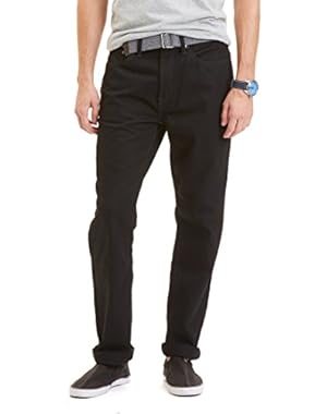 Mens Straight Fit Black Cavern Wash Jeans, Black, 32Wx30L