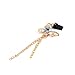 Mavis's Diary 2 Pcs Cute Bling Diamond Dust Plugs/Cell Charms for iPhone 7 Plus,iPhone 6S Plus,iPhone SE 5.5