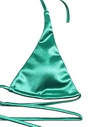 SOLY HUX Women's Metallic Halter Top Two Piece