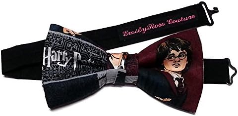Star War-Super Heroes-Sci Fi Bow Ties (Large (12 years old to adult), Harry Potter)