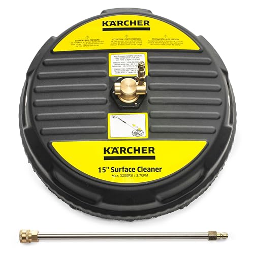 Kärcher Pressure Washer Surface Cleaner 15", Quick Connect, 2600-3200 PSI, Idea…