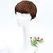 Short Wig for Women Cute Brown Short Pixie Wig Heat Resistant Synthetic Fake Hair Looks Natural Real Wigs