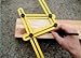 Template Tool, Upgraded Multi Angle Ruler for Measuring Angles, Forms - Adjustable, Foldable & Accurate Angle Template Tool to Save Time, Mistakes for Craftsmen Builders Handymen